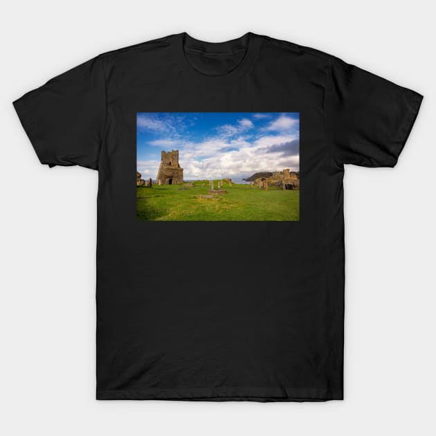 Aberystwyth Castle, Ceredigion, Wales T-Shirt by dasantillo